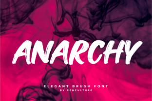Anarchy: A Bold, Unapologetic Display Font