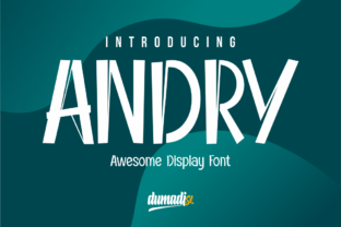 Andry: A Display Font That Makes Your Headlines Instantly Clear