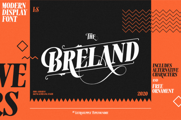 Breland: A Display Font That Commands Attention