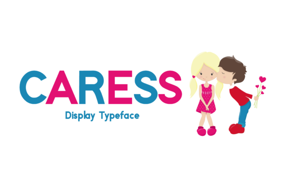 Caress Display Font for Handmade Creators