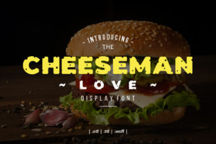 Cheeseman Love Font: A Playful Display Typeface with Personality