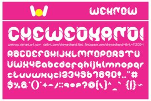 Chewedkandi: A Playful Display Typeface for Editorial Impact