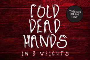 Cold Dead Hands: A Display Font That Gives Your Brand Personality