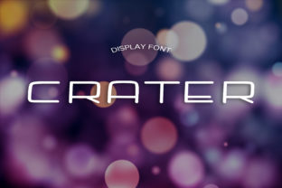Crater: A Futuristic Display Font That Elevates Real Business Branding