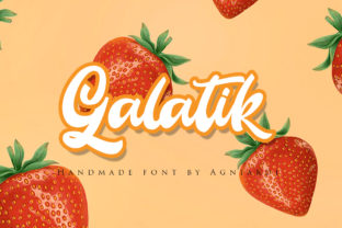 Galatik: A Sweet, Romantic Script Font for Small Business Branding