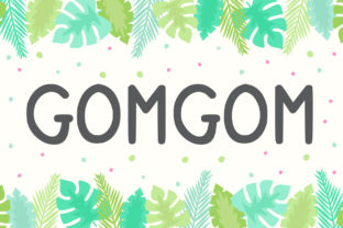 Gomgom: A Display Font That Breathes Elegance Into Every Title