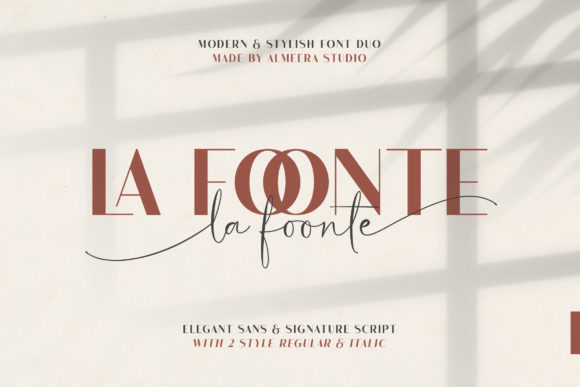La Foonte: A Thoughtful Display Font for Editorial Warmth