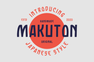 Makuton: A Modern Display Font That Elevates Digital Branding