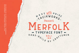 Merfolk: A Vintage Display Font That Elevates Digital Branding