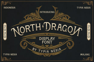North Dragon: A Display Font That Feels Like Finding an Old Book Cover