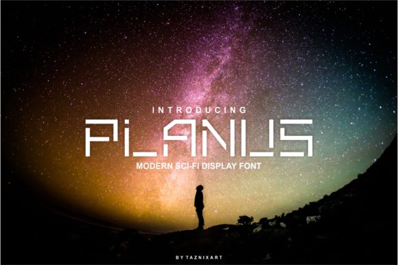 Planus: A Display Font That Earns Its Space