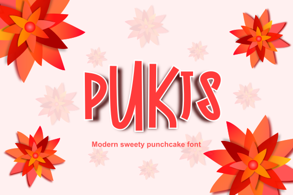 Pukis: A Playful Display Font That Makes Campaigns Feel Human
