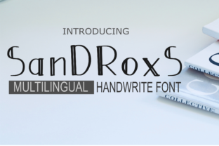 Sandroxs: A Cheerful Display Font for Editorial Warmth