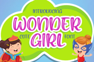 Wonder Girl Display Font for Handmade Creators