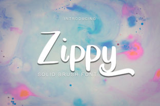 Zippy: A Handwritten Display Font That Feels Like Home